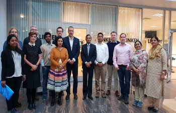 H.E. Mr. Krishan Kumar, Ambassador of India to Norway, attended the 2nd Workshop on Pilocene Arctic Climate (PACT) (RCN-INDNOR Programme, 2016-2020) at Tromso, Norway from 17-19 September 2018